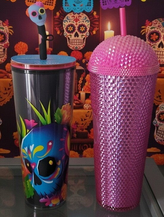 Starbucks Other - STARBUCKS DAY OF THE DEAD 2025 TUMBLER SET 24 OZ